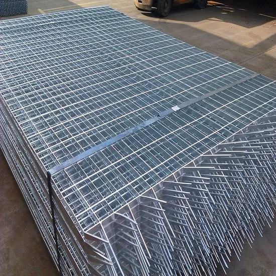 Galvanized Steel Grid Stair Treads for Steel Structure Floor