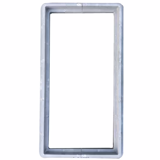 Fabricante da China 590X1090mm Retângulo de Plástico/Resina/Fibra de Vidro/FRP/SMC/BMC Composite Telecom/Cabo/Tampa de Trincheira com Moldura